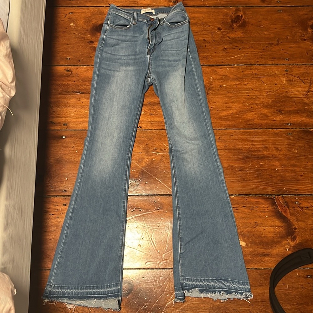 vibrant M.I.U jeans flared